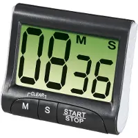 Xavax Kookwekker Countdown Zwart