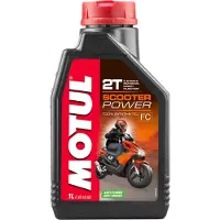 Motul MOTORROLLER 2-takt motorolie POWER, 1 liter (100% synthetisch)