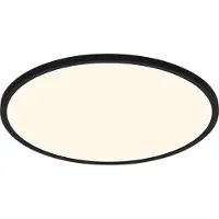 Nordlux Plafondlamp , Zwart, Woonkamer, Kunststof