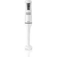 Black & Decker Stabmixer BXHB500E, 500 Watt, anti-spat ontwerp, roestvrijstalen mes, gemakkelijk schoon te maken