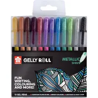 Sakura Gelly Roll set - metallic - 12 stuks