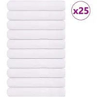 vidaXL Saunahanddoeken FROGN 25 st 80x200 cm 360 g/m² wit