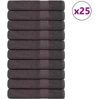 vidaXL Saunahanddoeken FROGN 25 st 80x200 cm 360 g/m² antraciet