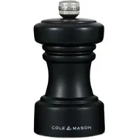 Cole and mason Pepermolen Cole & Mason Hoxton Black Wood 10 cm