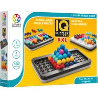 SmartGames - IQ Puzzler Pro XXL - 188 opdrachten - 2D en 3D puzzels