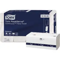 Tork 100585 PeakServe Papieren handdoeken (l x b) 22.5 cm x 20.1 cm Wit 4920 stuk(s)