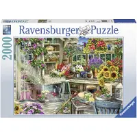 Ravensburger 13996 Gardener's Paradise puzzel met 2000 stukjes voor volwassenen - Elk stukje is uniek. Softclick-technologie zorgt ervoor dat de