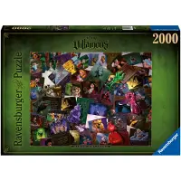 Ravensburger puzzel Villainous: All Villains The Worst Comes Prepared - Legpuzzel - 2000 stukjes