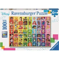 Ravensburger puzzel Disney collage - Legpuzzel - 100 XXL stukjes
