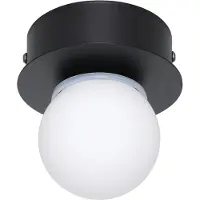 Eglo Zwart Plafondlampje Mosiano Ø 11 5cm