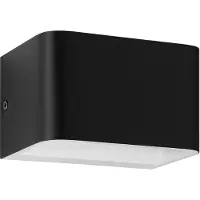 Eglo Led Wandlamp Sania 4 13cm Zwart