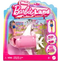 Barbie Mini BarbieLand - Vliegtuig met Barbiepop