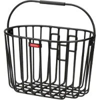 Klickfix Rixen & Kaul - Fietsmand - Voor - 16 l - Zwart