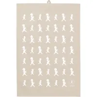 Solstickan keukenhanddoek 50x70 cm Zand-wit