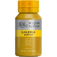 Taidepiste Galeria Acryl 500ml Yellow Ochre