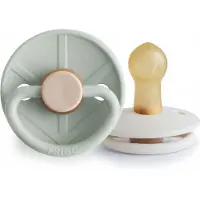 Frigg Fopspeen Little Viking 0-6mnd Sage/Cream 2st
