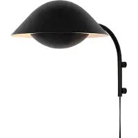 Nordlux Wandlampe , Zwart, Metaal