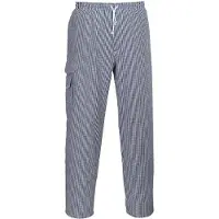Portwest Chester koksbroek C078 - Blauwe Check - M