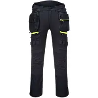 Portwest DX4 stretch werkbroek met afneembare holsterzakken 56 zwart