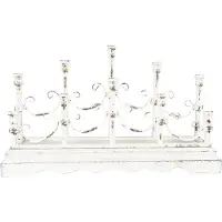 Clayre & Eef Kandelaar 69x41 cm ijzer kaarsenstandaard