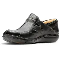 Clarks Instappers 'Un Loop' zwart