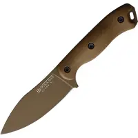 Ka-Bar BK19 Becker Nessmuk Brown, survivalmes
