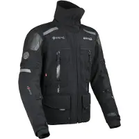 Dane Bornholm Pro Zwarte Waterdichte Textiele Motorjas Maat 2XL