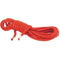 Rimba Zacht Japans Bondage Touw Rood 3 m