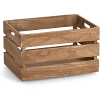 Zeller - Storage Box "Vintage", wood, brown