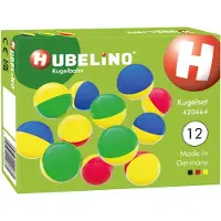 Hubelino Knikkers Twee Kleuren, 12st.