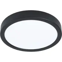 Eglo Fueva 5 Opbouwlamp - LED - Ø 21 cm - Zwart/Wit - Bewegingssensor