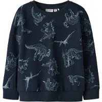 Name it Sweatshirt 'NMMVaron' saffier / lichtblauw