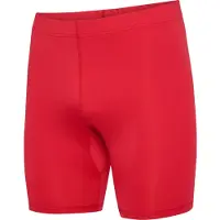 Hummel Sportbroek 'Essential' cranberry / wit