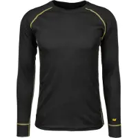 CAT Thermo Polyester Heren Zwarte Basislaag Shirt