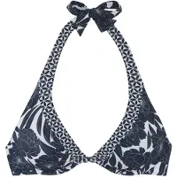 Sunseeker Bikinitop marine / wit