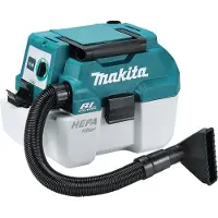 Makita DVC 750 LZ accustofzuiger LXT 18 V 67 mbar 7,5 l borstelloos solo - zonder accu, zonder oplader