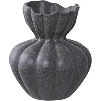 Nest of Nora Vaas keramiek rond Ø17.2x19.4 cm - Zwart