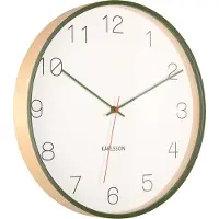 Karlsson Klok Joy Wood Dark Green Accents