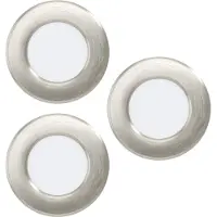 Eglo connect.z Fueva 6-Z Smart Inbouwspot - LED - Ø 8.8 cm - Chroom - Instelbaar RGB & wit licht - Dimbaar - Zigbee