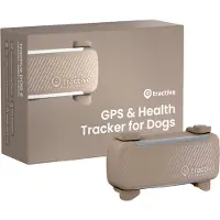 Tractive DOG 6 – Locatie tracker met GPS Gezondheid & Activity functies - Past op meeste halsbanden - Bruin