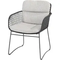 Coppens 4SO Aprilla dining tuinstoel antraciet - |
