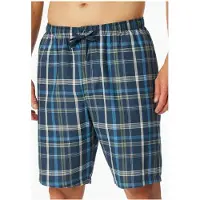 Schiesser Pyjamabroek ' Bermuda - Mix + Relax ' indigo