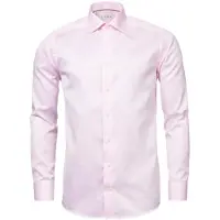 Eton Signature twill overhemd katoen contemporary fit roze