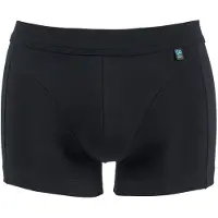 Schiesser boxershort Long Life Cotton zwart effen