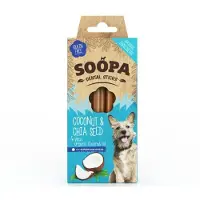 Soopa Dental Sticks kokosnoot & chiazaad voor de hond Per 3