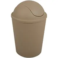 MSV - Afvalemmer met deksel - 5,5 liter inhoud - Compact en p