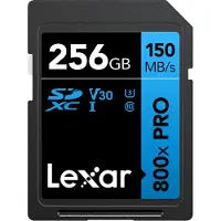 Lexar SDXC 800x PRO Blue Series 256GB UHS-1 V30