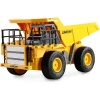Amewi 22709 - RC Baustelle Kipper Li-Ion Akku 500mAh 1:24 Elektro Bouwvoertuig RTR Met lichteffect