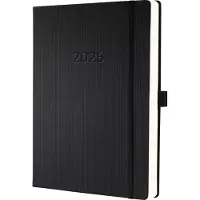 Sigel Conceptum 2026 C2604, A4+, 480 pagina's, 1 jaar, 1 pagina per 1 dag, PEFC papier/kunststof, zwart