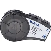 Brady M21-11-499 tape nylonweefsel zwart op wit 19,05 mm x 12,70 mm (origineel)